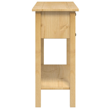 vidaXL Console Table "Corona" 114x34,5x73 cm Solid Wood Pine