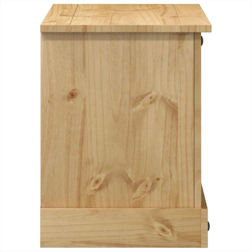 vidaXL TV Cabinet Corona 100x40x52 cm Solid Wood Pine