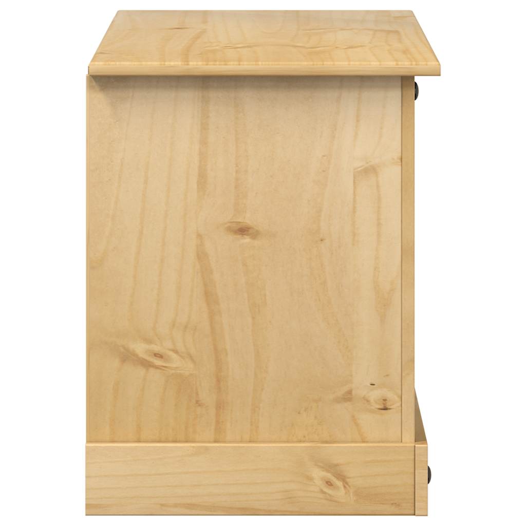 vidaXL TV Cabinet Corona 100x45x58 cm Solid Wood Pine