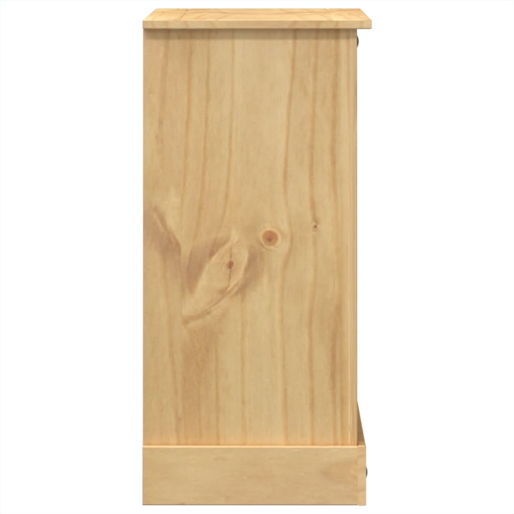 vidaXL Chest of Drawers Corona 80x43x91 cm Solid Wood Pine