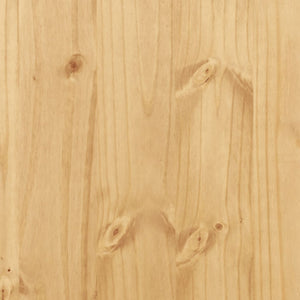 vidaXL Chest of Drawers Corona 80x43x91 cm Solid Wood Pine