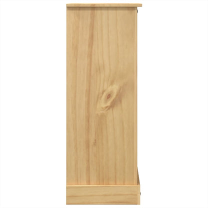 vidaXL Chest of Drawers Corona 80x43x114 cm Solid Wood Pine