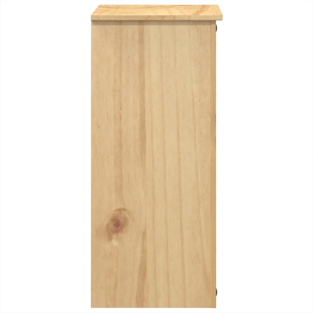 vidaXL Chest of Drawers "Corona" 80x40x89 cm Solid Wood Pine
