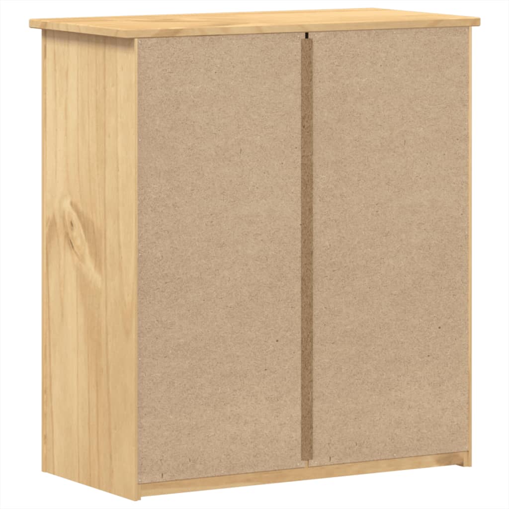 vidaXL Chest of Drawers "Corona" 80x40x89 cm Solid Wood Pine