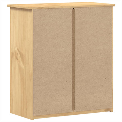 vidaXL Chest of Drawers "Corona" 80x40x89 cm Solid Wood Pine