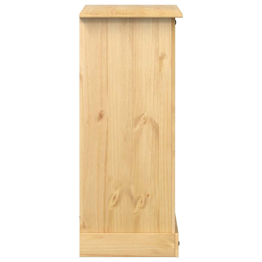vidaXL Chest of Drawers "Corona" 92x48x114 cm Solid Wood Pine