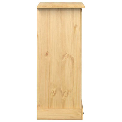 vidaXL Chest of Drawers "Corona" 92x48x114 cm Solid Wood Pine