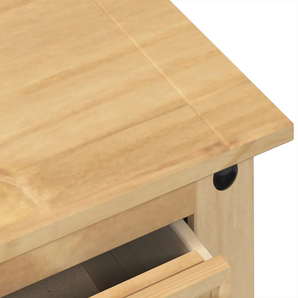 vidaXL Chest of Drawers "Corona" 92x48x114 cm Solid Wood Pine