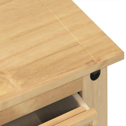 vidaXL Chest of Drawers "Corona" 92x48x114 cm Solid Wood Pine