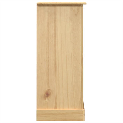 vidaXL Chest of Drawers Corona 92x48x114 cm Solid Wood Pine