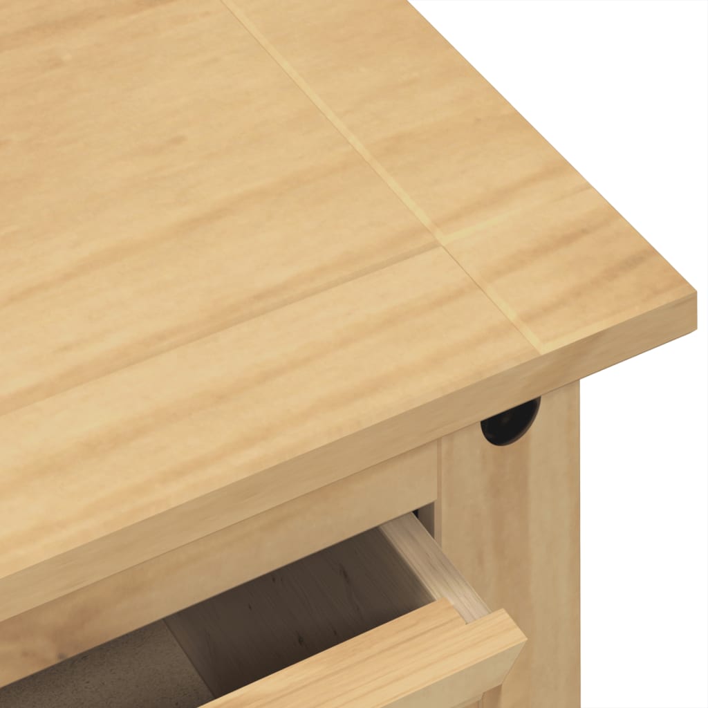 vidaXL Chest of Drawers Corona 92x48x114 cm Solid Wood Pine