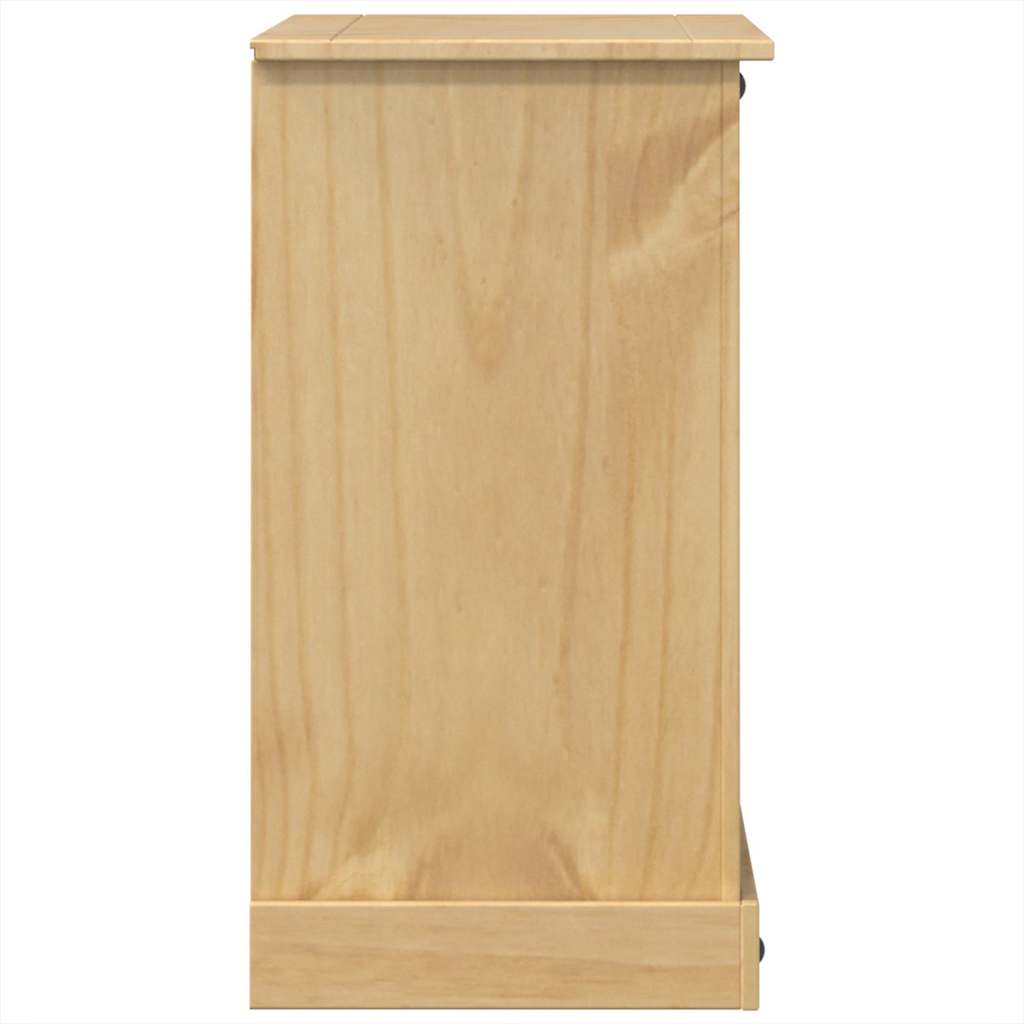 vidaXL Chest of Drawers Corona 101x45x82 cm Solid Wood Pine