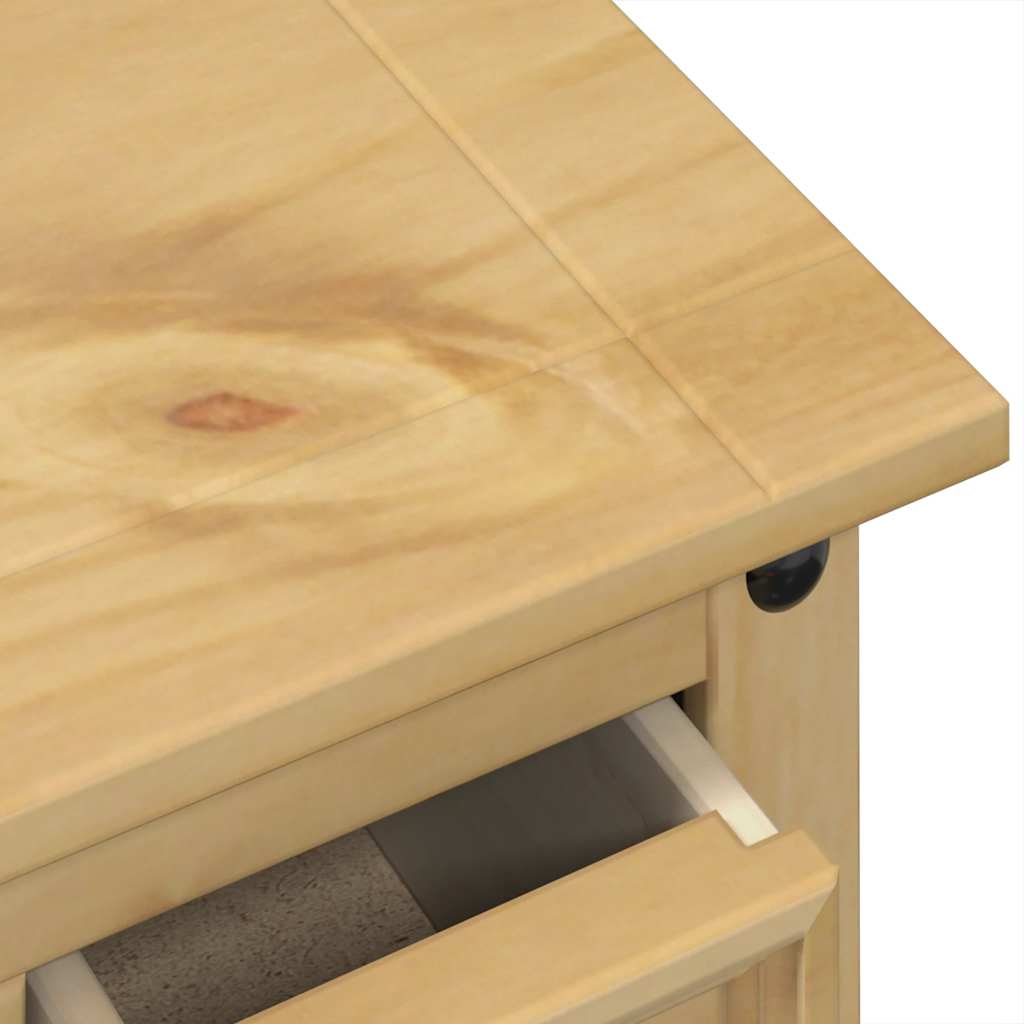 vidaXL Chest of Drawers "Corona" 101x45x82 cm Solid Wood Pine