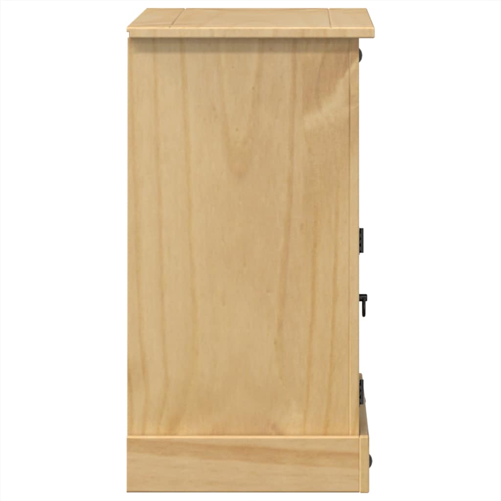 vidaXL Sideboard Corona 80x40x75 cm Solid Wood Pine