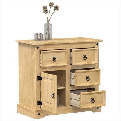 vidaXL Sideboard Corona 80x40x75 cm Solid Wood Pine