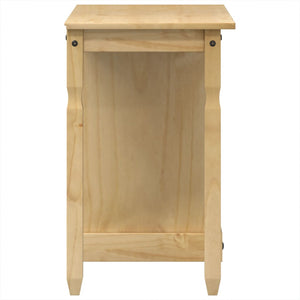 vidaXL Dressing Table Corona 110x50x75 cm Solid Wood Pine