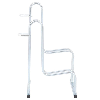 vidaXL Bicycle Stand for 2 Bikes Floor Freestanding Galvanised Steel