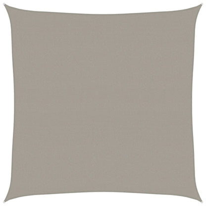 vidaXL Sunshade Sail 160 g/m² Square Light Grey 4.5x4.5 m HDPE