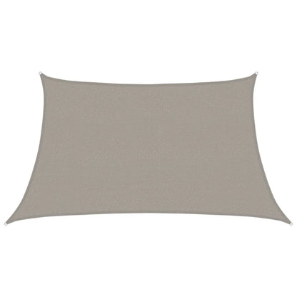 vidaXL Sunshade Sail 160 g/m² Trapezium Light Grey 3/4x2 m HDPE