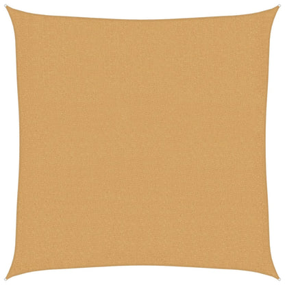 vidaXL Sunshade Sail 160 g/m² Square Sand 2.5x2.5 m HDPE