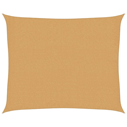 vidaXL Sunshade Sail 160 g/m² Rectangular Sand 2.5x3 m HDPE