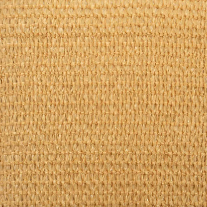 vidaXL Sunshade Sail 160 g/m² Triangular Sand 4x4x5.8 m HDPE