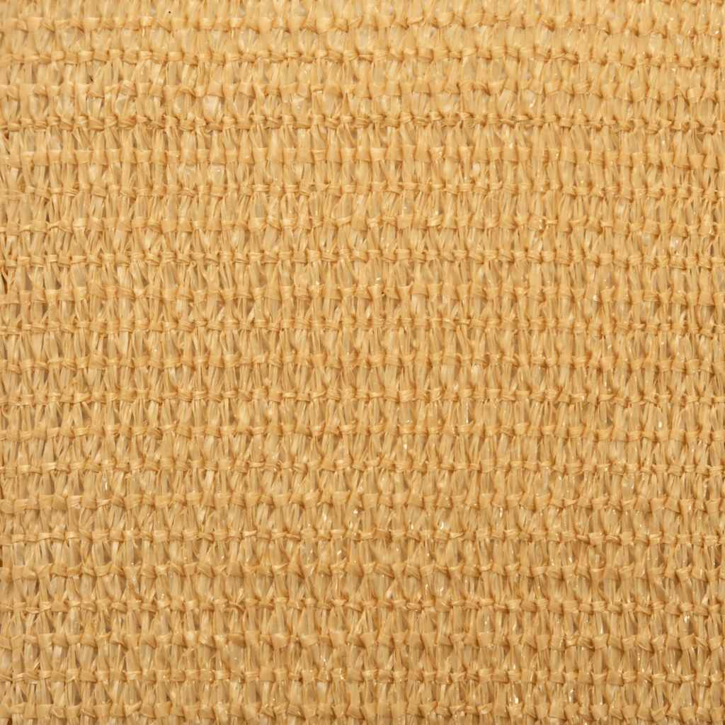 vidaXL Sunshade Sail 160 g/m² Triangular Sand 4x5x6.8 m HDPE