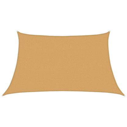 vidaXL Sunshade Sail 160 g/m² Trapezium Light Grey 3/4x2 m HDPE