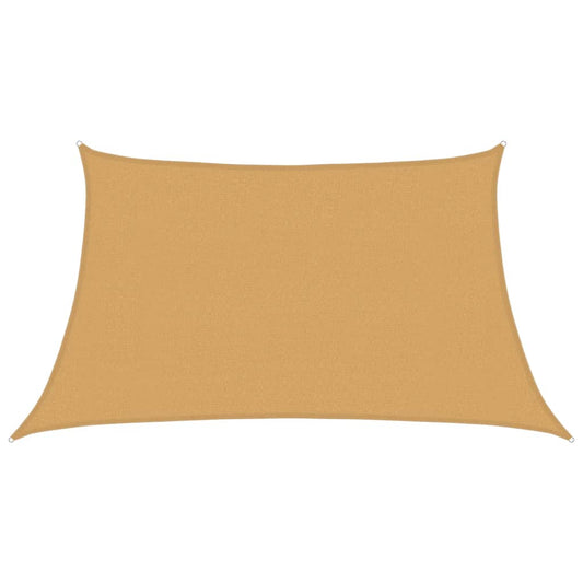 vidaXL Sunshade Sail 160 g/m² Trapezium Light Grey 3/4x2 m HDPE