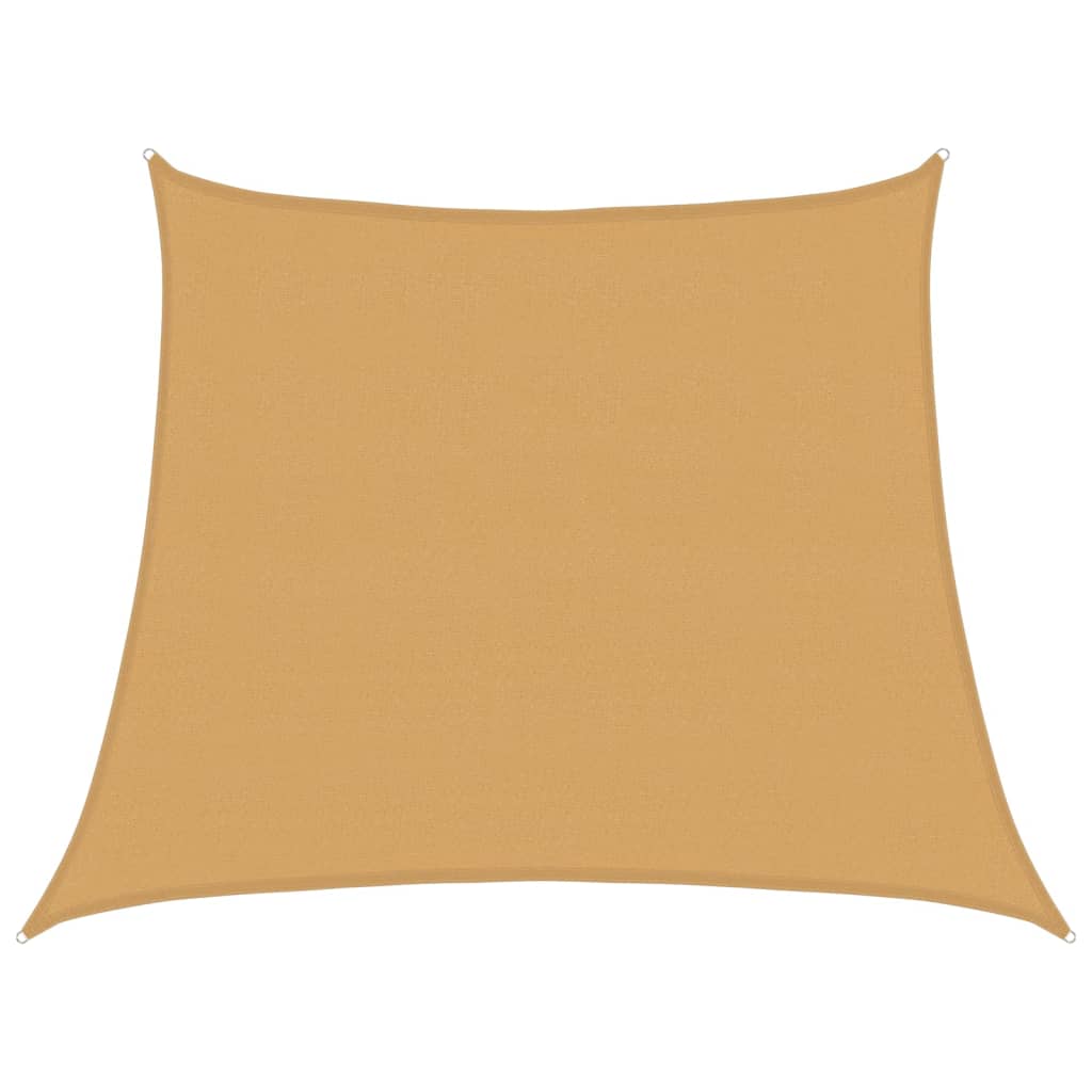vidaXL Sunshade Sail 160 g/m² Trapezium Light Grey 3/4x3 m HDPE