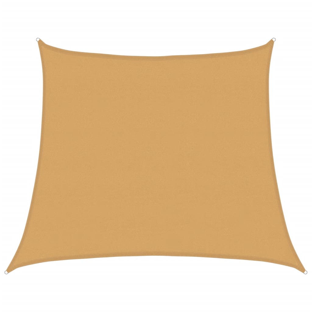 vidaXL Sunshade Sail 160 g/m² Trapezium Light Grey 4/5x4 m HDPE