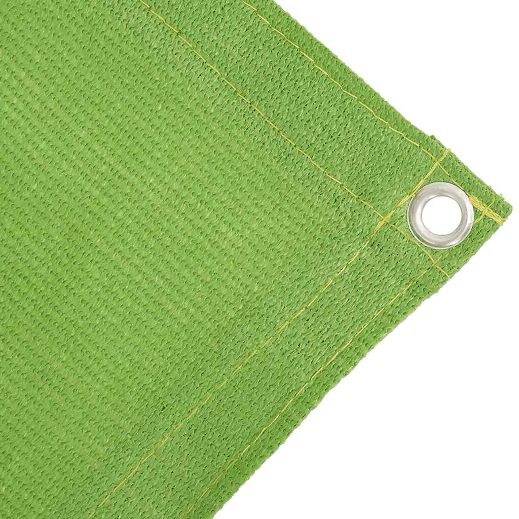 vidaXL Tent Carpet Light Green HDPE