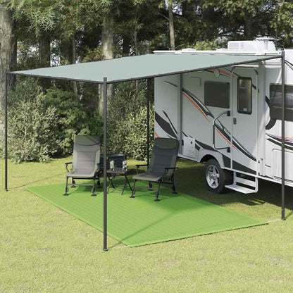 vidaXL Tent Carpet Light Green 250x350 cm HDPE