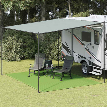 vidaXL Tent Carpet Light Green 300x400 cm HDPE