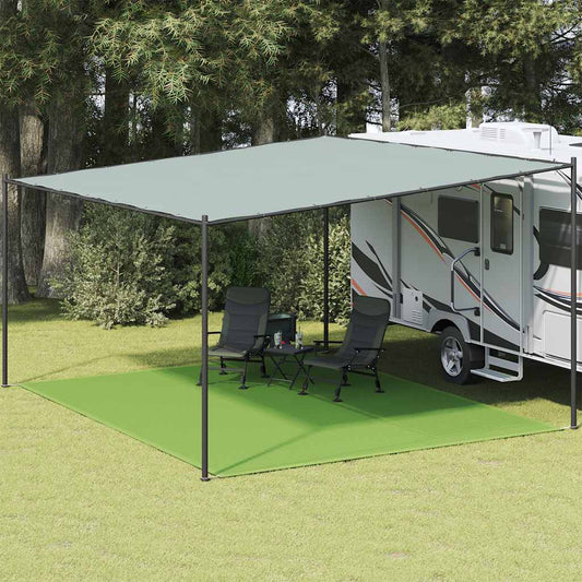 vidaXL Tent Carpet Light Green 400x500 cm HDPE