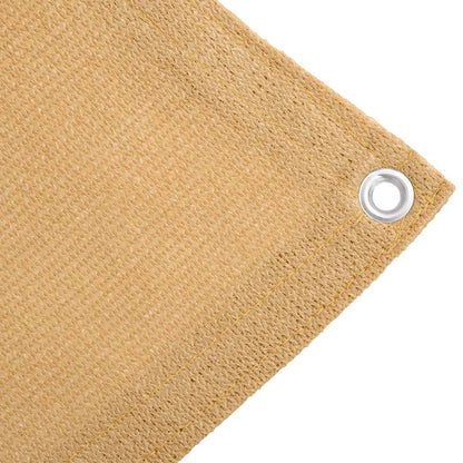 vidaXL Tent Carpet Sand 400x500 cm HDPE