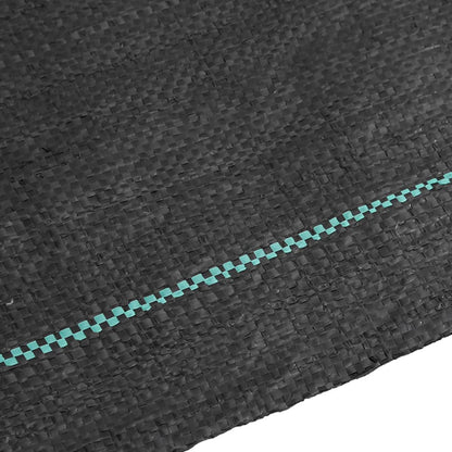 vidaXL Weed Membrane Black 0.5x10 m PP