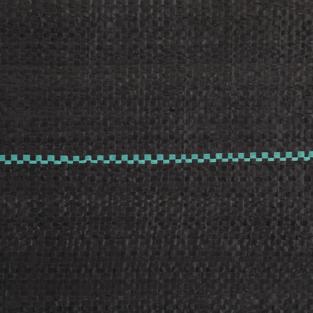 vidaXL Weed Membrane Black 0.5x150 m PP