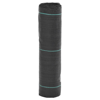 vidaXL Weed Membrane Black 0.5x200 m PP