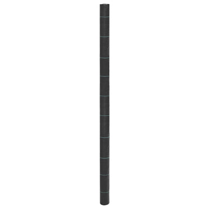 vidaXL Weed Membrane Black 2x200 m PP