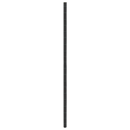 vidaXL Weed Membrane Black 4x10 m PP