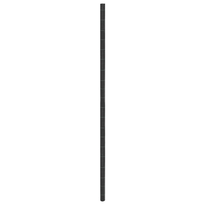 vidaXL Weed Membrane Black 4x25 m PP