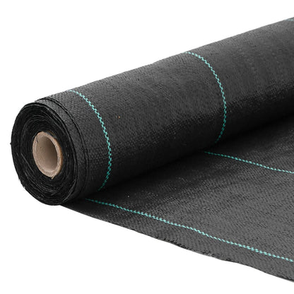 vidaXL Weed Membrane Black 0.5x100 m PP