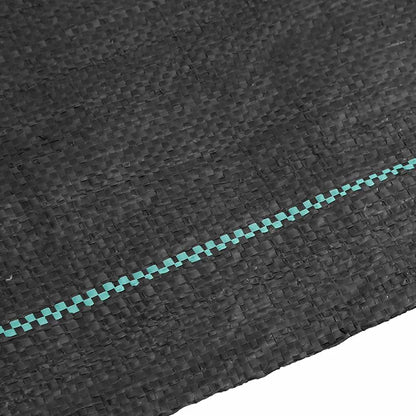vidaXL Weed Membrane Black 1.5x25 m PP
