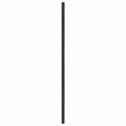 vidaXL Weed Membrane Black 4x10 m PP