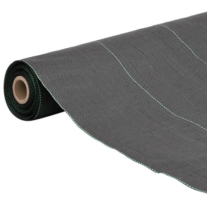 vidaXL Weed Membrane Black 0.5x10 m PP