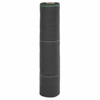 vidaXL Weed Membrane Black 0.5x200 m PP