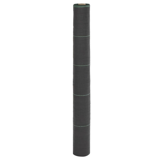 vidaXL Weed Membrane Black 1x10 m PP