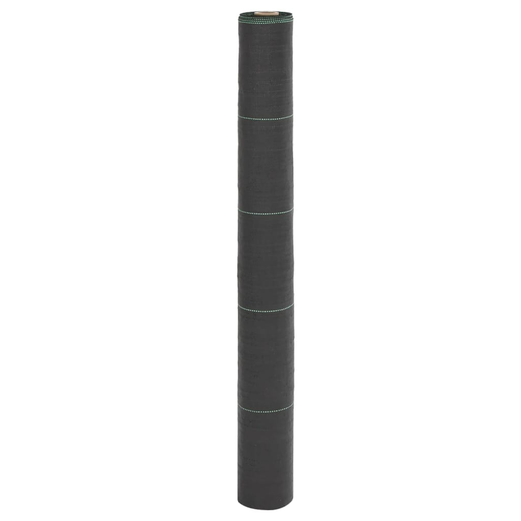 vidaXL Weed Membrane Black 1x50 m PP