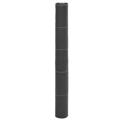 vidaXL Weed Membrane Black 1x50 m PP